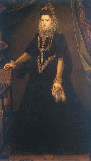 Sofonisba Anguissola Infantin Isabella Clara Eugenia Norge oil painting art